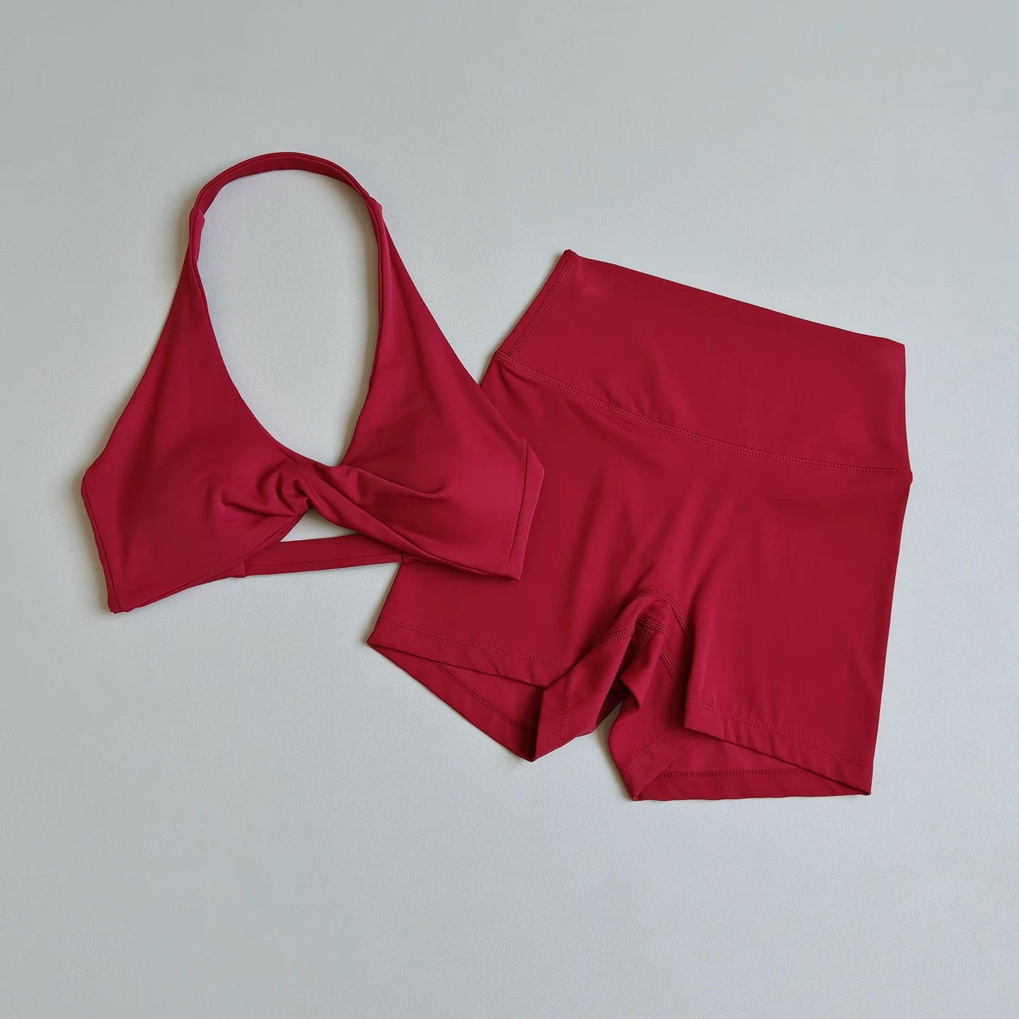 Women's Yoga Outfit 2-Piece Se - огляд і ціна Sports Bra Racerback