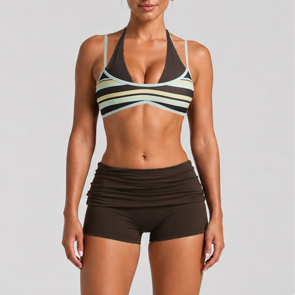 Pad Women Block Dot Halter Dou - огляд і ціна Sports Bra Racerback